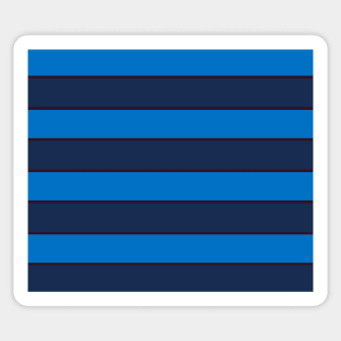 pattern blue Sticker